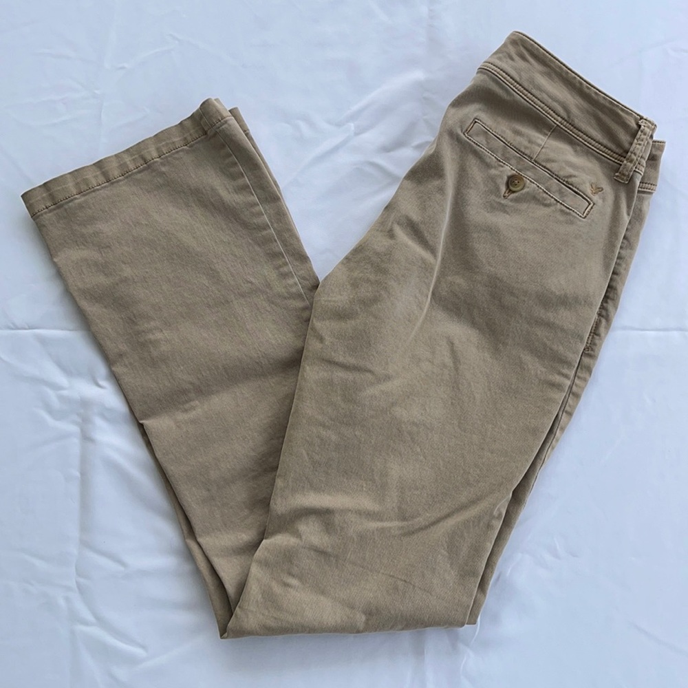 American Eagle Stretch Kick Boot Women’s 4 Khaki